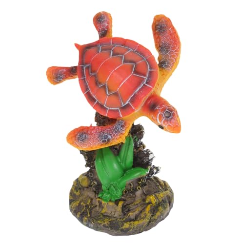 BESPORTBLE Aquarium Dekoration Futterautomat Für Aquarien Aquarium Aquarium Mini-Aquarium Aquarium Luftpumpe Versorgung Mit Aquarien Schildkrötenfiguren Aus Kunststoff Aquarium Meerestier PVC von BESPORTBLE