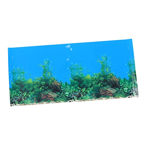BESPORTBLE Aquarium Hintergrundpapier Aquarienschläuche Tank Fischnetz-Aquarium Dekorativer Aquariumhintergrund Aquarium Licht Aufkleber Für Aquarium Pumpe Schwebend von BESPORTBLE