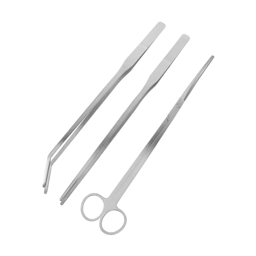 BESPORTBLE Aquarium Werkzeug Set Teiliges Aquascaping Kit Mit Gebogenen Scheren Geraden Und Gebogenen Pinzetten Für Pflege Von Wasserpflanzen Im Süß -Aquarium BESPORTBLE Aquarium Werkzeug Set Teiliges Aquascaping Kit Mit Gebogenen Scheren Geraden Und Gebogenen Pinzetten Für Pflege Von Wasserpflanzen Im Süß -Aquarium von BESPORTBLE