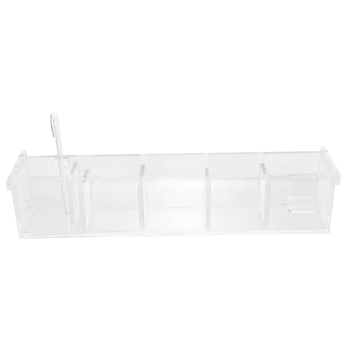 BESPORTBLE Multifunktionale Filterbox Aus Acryl Für Aquarienzubehör Für Den Langzeitgebrauch Und Einfache Beobachtung von BESPORTBLE