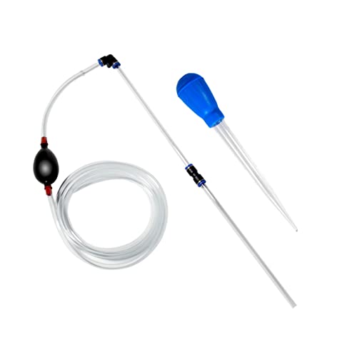 BESPORTBLE Aquarium Reinigungsset Handgeführter Siphon Mit Langdü Zur Reinigung Von Fischkot Und Bodengrund Zufällige Farbe Ideal Für Kleine Aquarien Und Teiche von BESPORTBLE