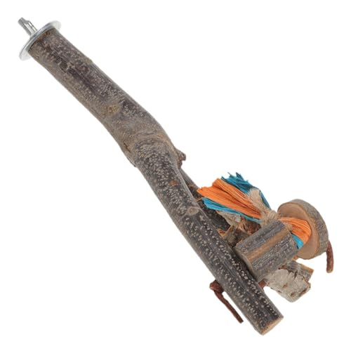 BESPORTBLE Vogelspielzeug Aus Natürlichem Holz Für Papageien Kletterstand Knabberspaß Und Spielplatz Für Vögel Lang Zur Beschäftigung Und Krallenpflege BESPORTBLE Vogelspielzeug Aus Natürlichem Holz Für Papageien Kletterstand Knabberspaß Und Spielplatz Für Vögel Lang Zur Beschäftigung Und Krallenpflege von BESPORTBLE
