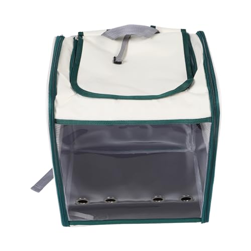BESPORTBLE Faltbare Haustier-rucksacktrage Für Kleine Hunde Und Katzen Atmungsaktive Reisetasche Mit Schultergurten Für Sommerausflüge Wandern Und Camping Grün von BESPORTBLE