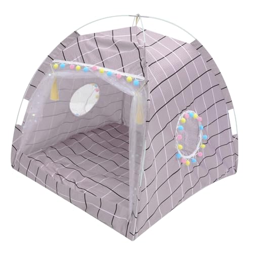 BESPORTBLE Atmungsaktives Haustierzelt Für Katzen Und Kleine Hunde Abnehmbarer Und Waschbarer Schlafplatz Komfortables Cat Tent House Ideal Für Drinnen Und Draußen Großes BESPORTBLE Atmungsaktives Haustierzelt Für Katzen Und Kleine Hunde Abnehmbarer Und Waschbarer Schlafplatz Komfortables Cat Tent House Ideal Für Drinnen Und Draußen Großes von BESPORTBLE