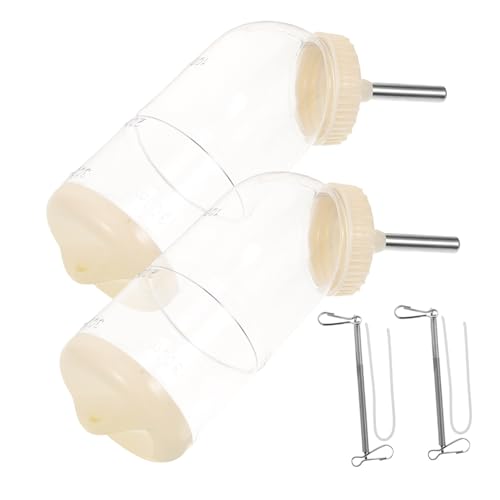 BESPORTBLE 2stücke Automatischer Wasserspender Für Haustiere Hängende Trinkflasche Für Hamster Und Kaninchen Für Kleine Tiere Installieren Und Langlebig BESPORTBLE 2stücke Automatischer Wasserspender Für Haustiere Hängende Trinkflasche Für Hamster Und Kaninchen Für Kleine Tiere Installieren Und Langlebig von BESPORTBLE