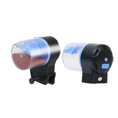 BESPORTBLE Batteriebetriebener Fischfutter-futterautomat Automatischer Fischtank-futterautomat Timer Fischfutterautomat Für Aquarien Passend Für Verschiedene Fischfutter von BESPORTBLE