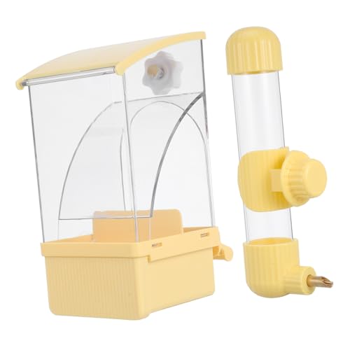 BESPORTBLE Automatisches Papageien Futter und Wasserspender Set mit Tränke Futterschublade Verschütten Design Kompatibel für Wellensittiche Nymphensittiche und Kleine Vögel Käfigzubehör BESPORTBLE Automatisches Papageien Futter und Wasserspender Set mit Tränke Futterschublade Verschütten Design Kompatibel für Wellensittiche Nymphensittiche und Kleine Vögel Käfigzubehör von BESPORTBLE