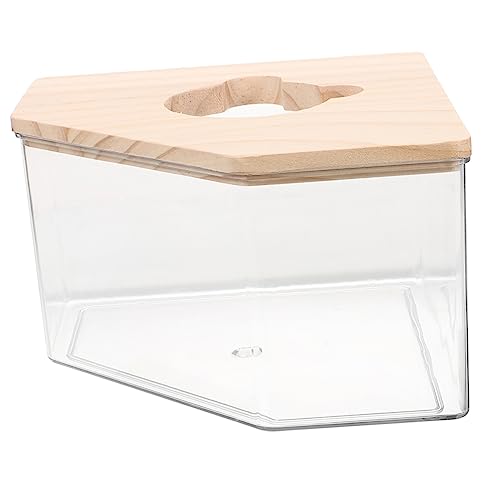 BESPORTBLE Hamster Sandbad Box Transparentes Badezimmer Für Kleine Haustiere Wie Hamster Chinchillas Und Mäuse Leicht Zu Reinigen Und Praktisch Für Sandbäder Und Hygiene von BESPORTBLE