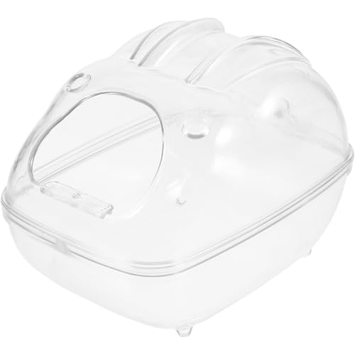 BESPORTBLE Sandbadewanne Für Haustiere Hamster Rennmaus Sandbadewanne Chinchilla-staubbadehaus Rattenversteck Leicht Zu Reinigen Und Aufzubewahren von BESPORTBLE