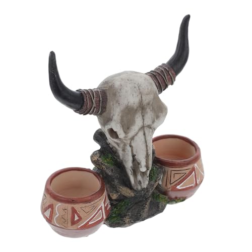 BESPORTBLE Unique Cattle Head Shaped Reptile Water and Food Bowl Harz Futternapf Für Reptilien Für Eidechsen Schildkröten Und Geckos Praktische Und Stilvolle Terrarium-Dekoration BESPORTBLE Unique Cattle Head Shaped Reptile Water and Food Bowl Harz Futternapf Für Reptilien Für Eidechsen Schildkröten Und Geckos Praktische Und Stilvolle Terrarium-Dekoration von BESPORTBLE