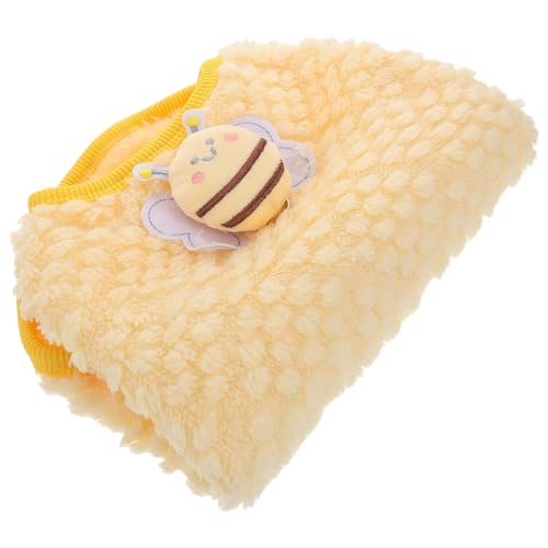 BESPORTBLE Bienenkostüm für Haustiere Fleecejacke für Katzen und Hunde Süßes Outfit für Halloween Cosplay und Partys Leicht und Maschinenwaschbar für von BESPORTBLE