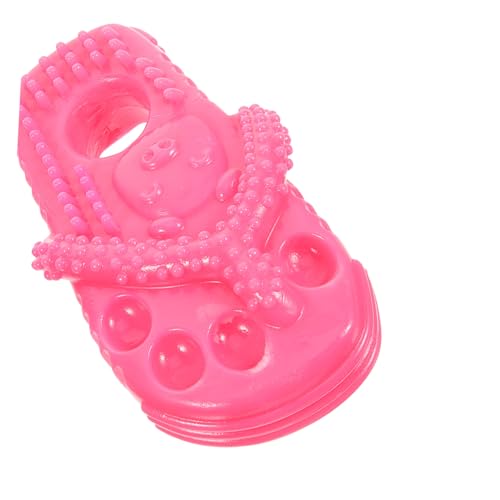 BESPORTBLE Adorable Hundespielzeug Interaktives Kaubare Molarspielzeug Pantoffel-Design Zahnpflege Robust Und Für Kleine Mittlere Hunde von BESPORTBLE