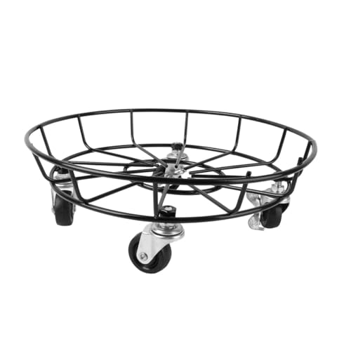 BESPORTBLE Blumenständer mit Runder Eisen Pflanzenhalter für Töpfe Stabiler Roller für Drinnen und Draußen für Garten BESPORTBLE Blumenständer mit Runder Eisen Pflanzenhalter für Töpfe Stabiler Roller für Drinnen und Draußen für Garten von BESPORTBLE