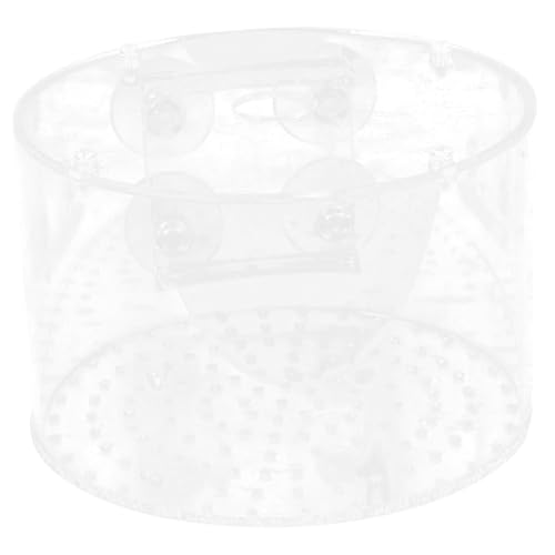 BESPORTBLE Fischzuchtbox Runde Isolation Box Für Fischtanks Hochwertige Brutstätte Für Garnelen Und Fische Transparentes Design Mit Saugnäpfen Für Sicheres Ablaichen Und Aufzucht von BESPORTBLE