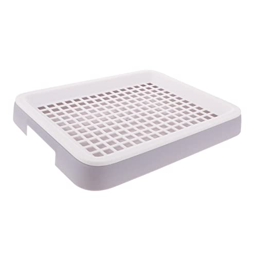 BESPORTBLE Kleintier Toilette Für Kaninchen Und Meerschweinchen Futterstation Mit Hygienefunktion Rechteckige Katzentoilette Für Nager Grauweißes Design Einfach Zu Reinigen BESPORTBLE Kleintier Toilette Für Kaninchen Und Meerschweinchen Futterstation Mit Hygienefunktion Rechteckige Katzentoilette Für Nager Grauweißes Design Einfach Zu Reinigen von BESPORTBLE