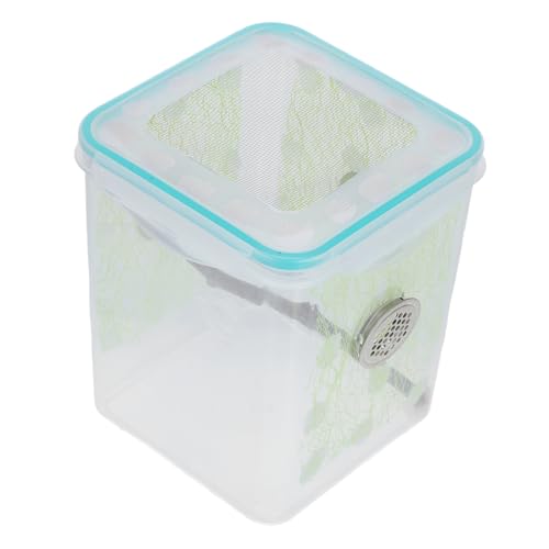 BESPORTBLE Insektenbox Mit Belüftungslöchern Reptilien-futterbox Aus Kunststoff Und Holz Tragbarer Terrarium-Eimer Für Gottesanbeterinnen Spinnen Und Kleine Insekten BESPORTBLE Insektenbox Mit Belüftungslöchern Reptilien-futterbox Aus Kunststoff Und Holz Tragbarer Terrarium-Eimer Für Gottesanbeterinnen Spinnen Und Kleine Insekten von BESPORTBLE