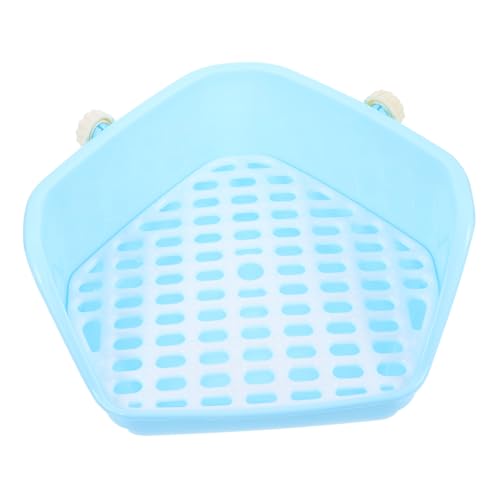 BESPORTBLE Kaninchen Chinchilla Toilette Igeltoilette für Kleintiere Abnehmbar Eckig Einfach zu Reinigen Haustier Trainingsecke von BESPORTBLE