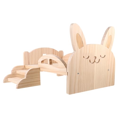 BESPORTBLE Bunny Ears Bunny Ohren Kleintierbett mit Treppe Kleintierbett mit Wasserwaschfunktion Mäuse Ratte kleines Tierbett Desktop-Hamsterbett Hamsterbett aus Holz mit Treppe hölzern BESPORTBLE Bunny Ears Bunny Ohren Kleintierbett mit Treppe Kleintierbett mit Wasserwaschfunktion Mäuse Ratte kleines Tierbett Desktop-Hamsterbett Hamsterbett aus Holz mit Treppe hölzern von BESPORTBLE