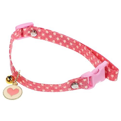 BESPORTBLE Cartoon-Hundehalsband Katzenhalsband mit Glockenanhänger Glocke Katzenhalsband katzenhalsbänder Haustier-Kätzchen- dekoratives Kätzchenhalsband Polyester BESPORTBLE Cartoon-Hundehalsband Katzenhalsband mit Glockenanhänger Glocke Katzenhalsband katzenhalsbänder Haustier-Kätzchen- dekoratives Kätzchenhalsband Polyester von BESPORTBLE
