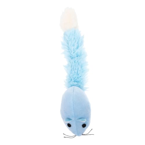 BESPORTBLE Cat Plush Mouse Toy Mit Katzenminze Interaktives Spielzeug Für Katzen Und Sicheres Material Für Drinnen Fördert Aktives Und Natürliche Instinkte von BESPORTBLE
