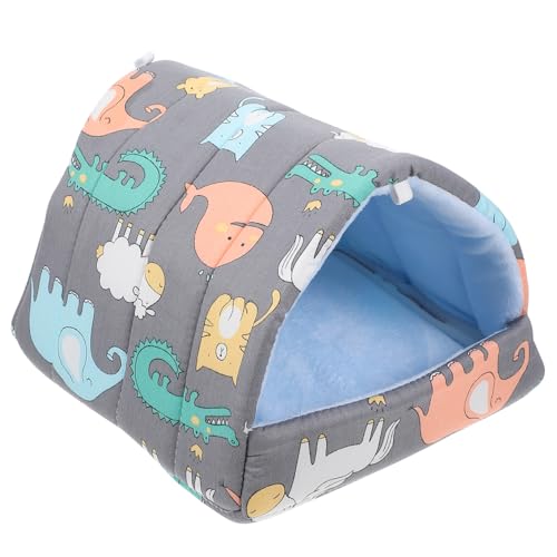 BESPORTBLE Hamstersofa Für Haushalt Kleines Syrisches Hamsternest Warmes Kaninchennest Warmer Chinchilla-Hamster Cartoon-Nest Für Kleine Haustiere BESPORTBLE Hamstersofa Für Haushalt Kleines Syrisches Hamsternest Warmes Kaninchennest Warmer Chinchilla-Hamster Cartoon-Nest Für Kleine Haustiere von BESPORTBLE