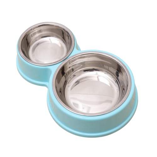 BESPORTBLE Dual Hundeschüssel Haustier für Futter und Wasser rutschfeste Futterschale für Katzen für Trockenfutter Nassfutter und Leckerlis BESPORTBLE Dual Hundeschüssel Haustier für Futter und Wasser rutschfeste Futterschale für Katzen für Trockenfutter Nassfutter und Leckerlis von BESPORTBLE