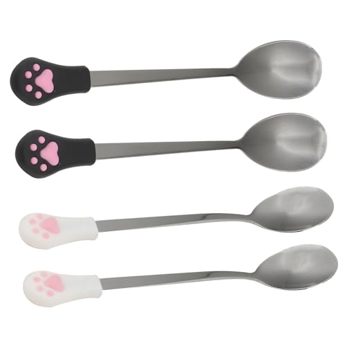 BESPORTBLE 4stücke Haustier Löffel Hochtemperaturbeständig Für Hundefutter Und Katzenfutter Einfach Zu Reinigen Langlebig Bpa-frei Schwarz BESPORTBLE 4stücke Haustier Löffel Hochtemperaturbeständig Für Hundefutter Und Katzenfutter Einfach Zu Reinigen Langlebig Bpa-frei Schwarz von BESPORTBLE
