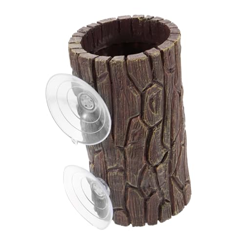 BESPORTBLE Lizard Log Hideout Mit Saugnapf Robustes Terrarium-zubehör Für Eidechsen Chamäleons Und Reptilien Stressfreier Rückzugsort Aus Langlebigem Harz Für Aquarien Und Terrarien BESPORTBLE Lizard Log Hideout Mit Saugnapf Robustes Terrarium-zubehör Für Eidechsen Chamäleons Und Reptilien Stressfreier Rückzugsort Aus Langlebigem Harz Für Aquarien Und Terrarien von BESPORTBLE