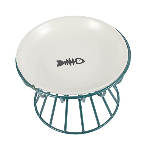 BESPORTBLE Erhöhter Katzennapf Für Futter Und Wasser Mit Metallgestell Teiliges Schüssel Gestell Für Haustierkatzen Ergonomisches Design BESPORTBLE Erhöhter Katzennapf Für Futter Und Wasser Mit Metallgestell Teiliges Schüssel Gestell Für Haustierkatzen Ergonomisches Design von BESPORTBLE