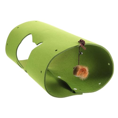 BESPORTBLE Faltbarer Katzentunnel Für Katzen Interaktives Rohrspielzeug Mit Pädagogisches Haustier Kätzchen Zufällig BESPORTBLE Faltbarer Katzentunnel Für Katzen Interaktives Rohrspielzeug Mit Pädagogisches Haustier Kätzchen Zufällig von BESPORTBLE