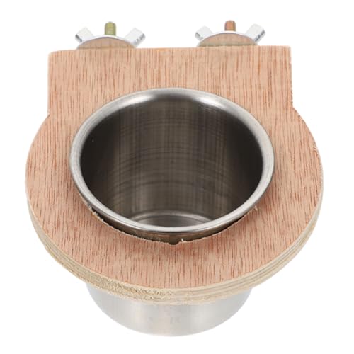 BESPORTBLE Futter und Wassernapf für Kleine Vögel Multifunktionale Futterschale für Papageien und Wellensittiche Robust Leicht zu Reinigen für Vogelkäfig Geeignet von BESPORTBLE
