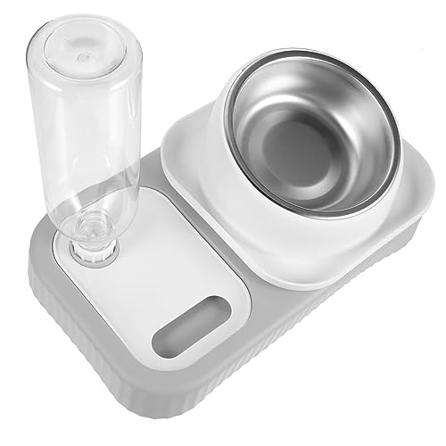 BESPORTBLE Futterautomat Für Haustiere Lebensmittel Automatischer Wasserspender Für Tiernahrung Abnehmbares Futterwerkzeug Für Hunde Trinknapf Für Hunde Katzenfutterautomat Light Grey Plastik BESPORTBLE Futterautomat Für Haustiere Lebensmittel Automatischer Wasserspender Für Tiernahrung Abnehmbares Futterwerkzeug Für Hunde Trinknapf Für Hunde Katzenfutterautomat Light Grey Plastik von BESPORTBLE