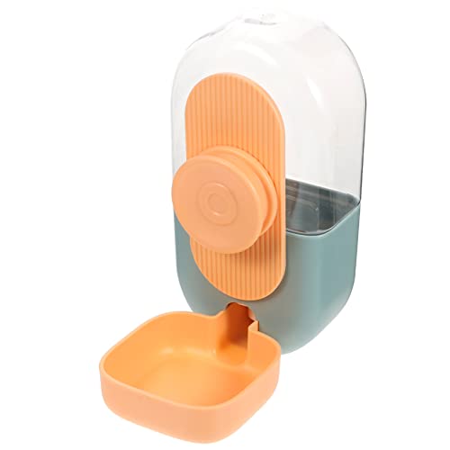 BESPORTBLE Hängender Futter Wasserspender Für Haustiere Automatischer Futterautomat Für Katzen Kaninchen Und Kleintiere Auslaufsicheres Design Platzsparend Für Käfige Und von BESPORTBLE