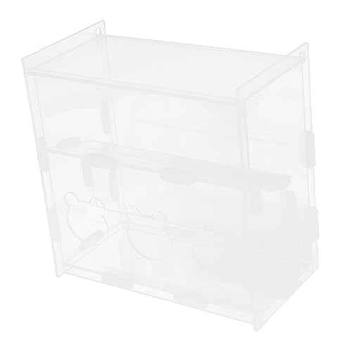 BESPORTBLE Automatic Hühnerfutterbox Aus Acryl Transparenter Futterautomat Für Hühner Und Papageien Auslaufsicher Und Stabil Mehrzweck-futterbehälter Für Farmhouse Und Vogelhaltung von BESPORTBLE