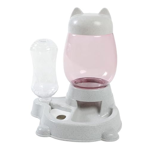BESPORTBLE Automatischer Wasserspender Für Katzen Und Hunde – Einzigartiges Katzenohr-Design – Wasserspender Für Haustiere – Und Leicht Zu Reinigen von BESPORTBLE