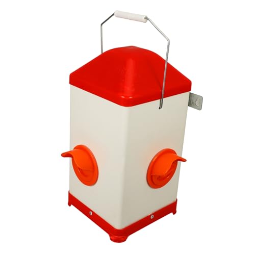 BESPORTBLE Futterautomat futterbehälter Wachtelfutterspender mit Griff Kükenfresser Geflügelfutter Futtertrog für Hühner automatische Kükenfütterung Geflügel Hühnerfutter Glas pp Weiß BESPORTBLE Futterautomat futterbehälter Wachtelfutterspender mit Griff Kükenfresser Geflügelfutter Futtertrog für Hühner automatische Kükenfütterung Geflügel Hühnerfutter Glas pp Weiß von BESPORTBLE