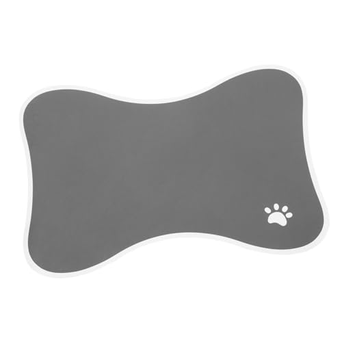 BESPORTBLE Futtermatte Für Hunde Und Katzen Dickes Tischset Für Haustiere Isolierte Matte rutschfeste Napfmatte Geformte Futternapfmatte BESPORTBLE Futtermatte Für Hunde Und Katzen Dickes Tischset Für Haustiere Isolierte Matte rutschfeste Napfmatte Geformte Futternapfmatte von BESPORTBLE