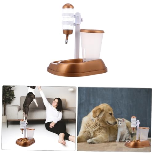 BESPORTBLE Pet Bowl Automatischer Wasserspender Und Futterautomat Für Hunde Und Katzen Lebensmittelechtem rutschfest Mit Wasserbehälter Einfach Zu Reinigen BESPORTBLE Pet Bowl Automatischer Wasserspender Und Futterautomat Für Hunde Und Katzen Lebensmittelechtem rutschfest Mit Wasserbehälter Einfach Zu Reinigen von BESPORTBLE