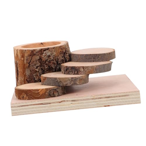 BESPORTBLE Hamster Holz-kletterplattform Mit Futter Trinknapf Vielseitiges Spielzeug Für Hamster Und Kleintiere Sicher Und Klettern Und Füttern BESPORTBLE Hamster Holz-kletterplattform Mit Futter Trinknapf Vielseitiges Spielzeug Für Hamster Und Kleintiere Sicher Und Klettern Und Füttern von BESPORTBLE
