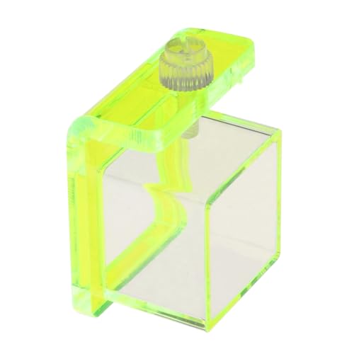 BESPORTBLE Mini Fluoreszierender Futterspender Für Aquarien Futterröhre Zur Einfachen Fütterung Von Fischen Verhindert Das Aufschwimmen Von Futter Für Kleine Aquarien Und Betta-Fische von BESPORTBLE