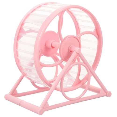 BESPORTBLE Geräuschloses Hamsterrad Für Meerschweinchen Und Zwerghamster Laufspielzeug Mit Stabiler Halterung Ideales Laufgerät Für Nager Und Kleintiere Pink BESPORTBLE Geräuschloses Hamsterrad Für Meerschweinchen Und Zwerghamster Laufspielzeug Mit Stabiler Halterung Ideales Laufgerät Für Nager Und Kleintiere Pink von BESPORTBLE