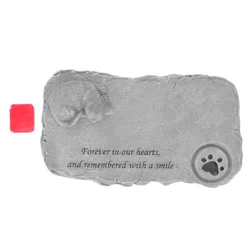 BESPORTBLE Grabstein Für Katzen Und Hunde Aus Harz Gedenktafel Für Haustier Memorial Stein Für Garten Oder Innenbereich Ornament Zur Erinnerung An Geliebte Tiere BESPORTBLE Grabstein Für Katzen Und Hunde Aus Harz Gedenktafel Für Haustier Memorial Stein Für Garten Oder Innenbereich Ornament Zur Erinnerung An Geliebte Tiere von BESPORTBLE