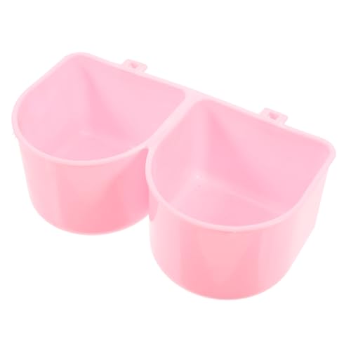 BESPORTBLE Hängende Futterschale für Kleine Haustiere Abnehmbarer Wassernapf für Käfige Splashproof Design für Katzen und Futter und Wassernapf von BESPORTBLE