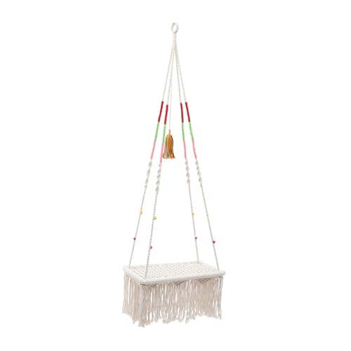 BESPORTBLE Hängende Katzenstreu Katze Hängematte Bett Guck-guck Katzenhängematte Haustier Katzenbetten Erhöhtes Katzenbett Katzenbett Zum Aufhängen An Der Wand Baumwollseil Colorful BESPORTBLE Hängende Katzenstreu Katze Hängematte Bett Guck-guck Katzenhängematte Haustier Katzenbetten Erhöhtes Katzenbett Katzenbett Zum Aufhängen An Der Wand Baumwollseil Colorful von BESPORTBLE