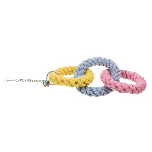 BESPORTBLE Kletterspielzeug Für Zuckergleiter Robustes Kletterseil Mit DREI Ringen Für Hamster Und Kleine Vögel Sicheres Und Unterhaltsames Zubehör Für Käfige Farben Zufällig BESPORTBLE Kletterspielzeug Für Zuckergleiter Robustes Kletterseil Mit DREI Ringen Für Hamster Und Kleine Vögel Sicheres Und Unterhaltsames Zubehör Für Käfige Farben Zufällig von BESPORTBLE