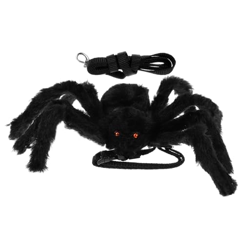 BESPORTBLE 1stück Verstellbares Spider-Geschirr Für Haustiere Halloween Weihnachts Zubehör Für Katzen Und Hunde Schwarz Mit Für Training Und Ausflüge von BESPORTBLE