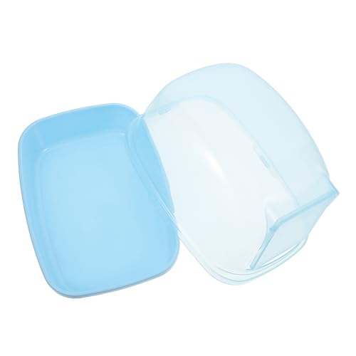 BESPORTBLE Hamster Sandbad Box Für Kleintiere Praktische Und Kompakte Sauna Für Hamster Und Chinchillas Mit Sauberem Und Trockenem Badebereich Platzsparendes Design Für Rennmäuse Und von BESPORTBLE