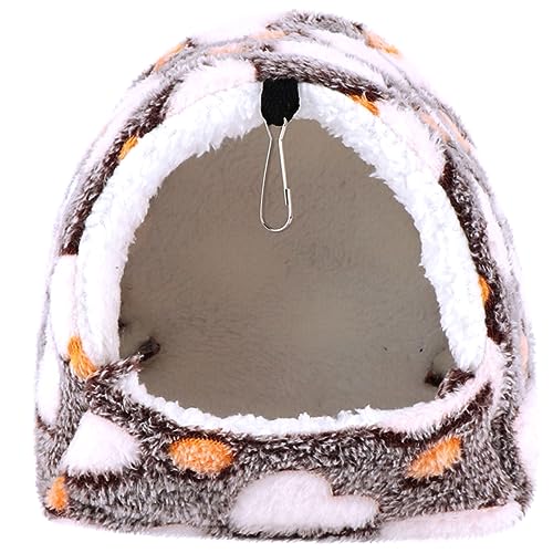 BESPORTBLE Hamster Hängematte Meerschweinchenbett Hängendes Hamsterbett Wandhalterung Hamsterbett Hamster Hängehaus Warmes Hängendes Haustierbett Hängende Warme Haustierbettwäsche von BESPORTBLE