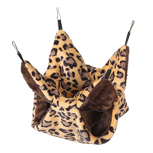 BESPORTBLE Decorative Hamster Warm Hammock Bequeme Hängematte Für Kleine Haustiere Für Winter Hochwertigen Materialien Für Meerschweinchen Und Chinchillas von BESPORTBLE
