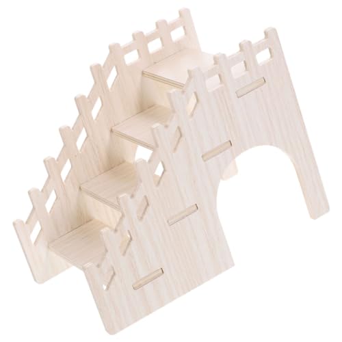 BESPORTBLE Exquisite Handwerkskunst Geruch Holzleiter Für Meerschweinchen Haustier Entspannung Lebensraum von BESPORTBLE